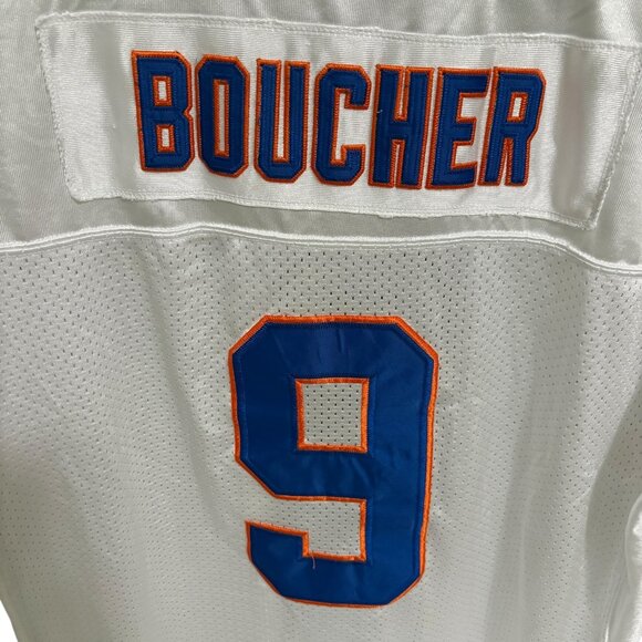 Bobby Boucher #9 The Waterboy Football Jersey Adam Sandler White Size XXL - Picture 5 of 6